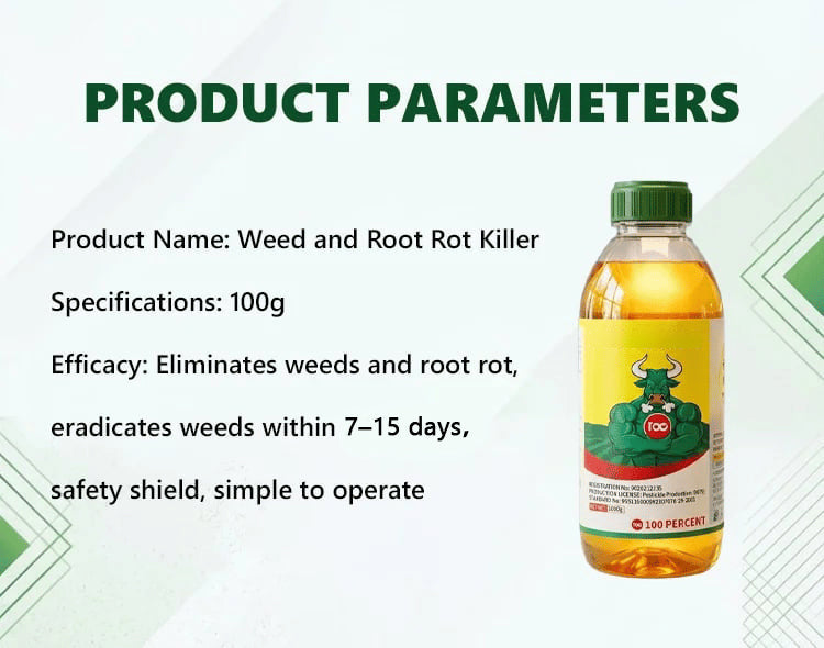 š„Herbicide and root rot control agent