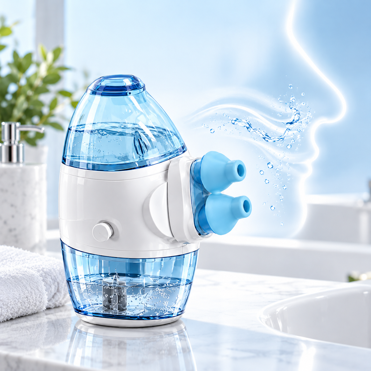 Electric 360° Nasal Rinse System