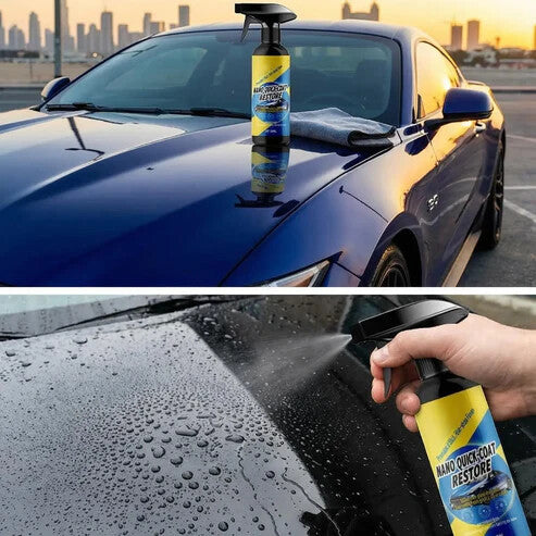 🚗 Car Nano Quick-Coat Spray – Restores Shine & Adds Protective Coating