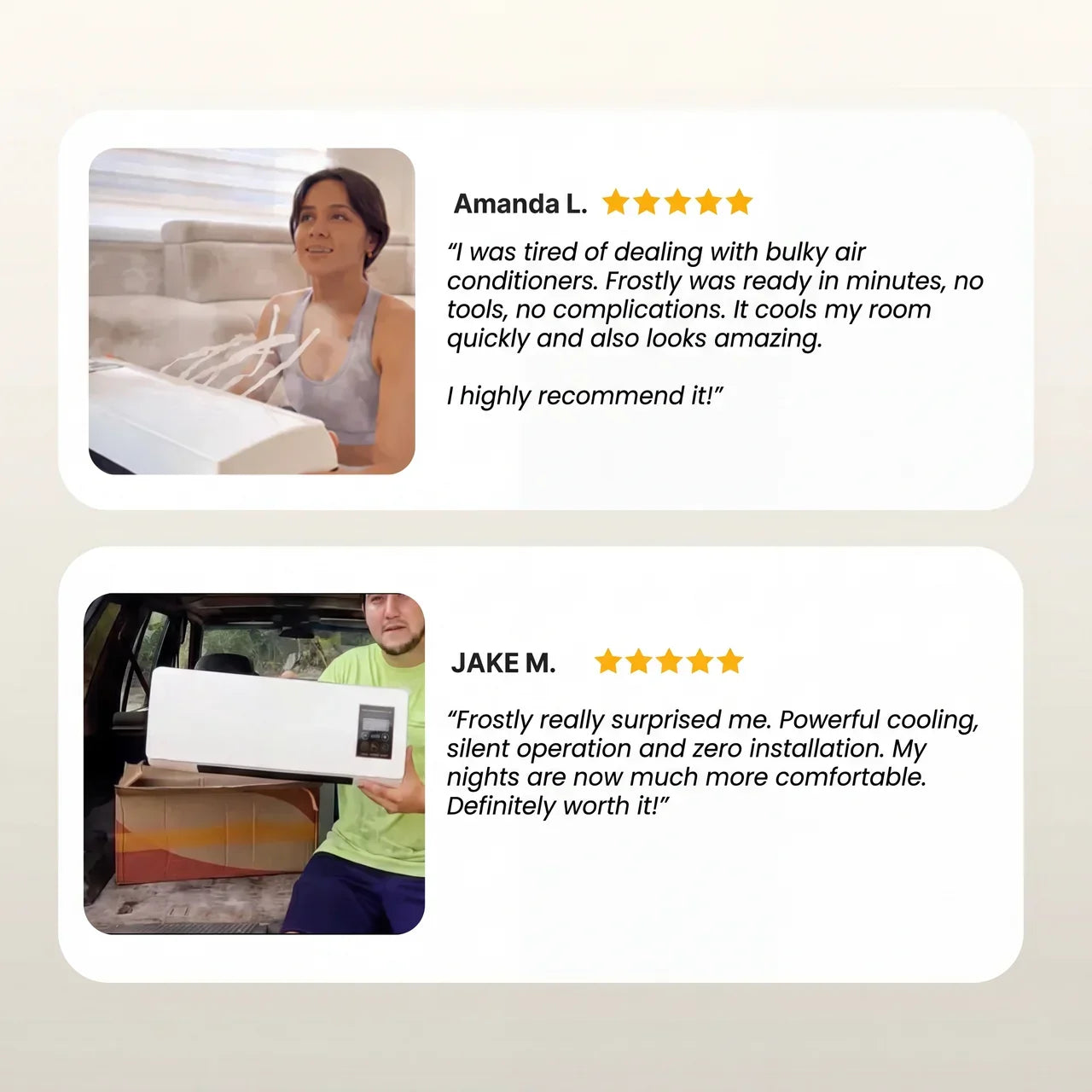 curvlya - Portable Air Conditioner