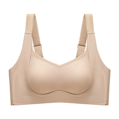 Women Wireless Push Up Jelly Bra Supportive Seamless Bras