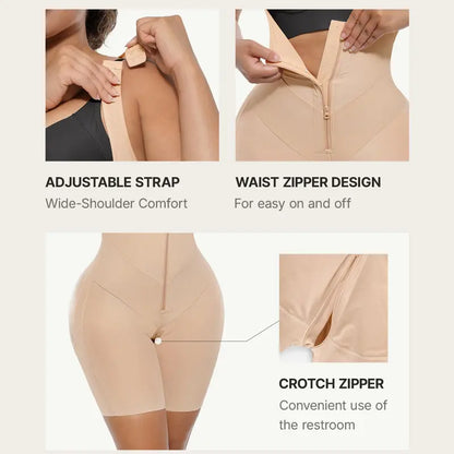 Fajas Colombianas Shapewear Postpartum Body Shaper Butt Lifter Bodysuit