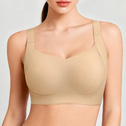 Women Wireless Push Up Jelly Bra Supportive Seamless Bras
