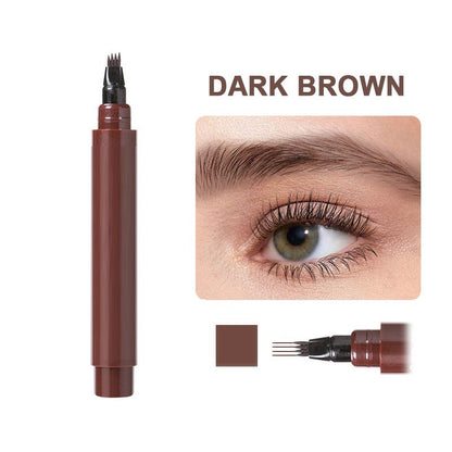 🔥✨✏️ Waterproof 4-Tip Beard & Eyebrow Pen – Smudge-Proof, Natural Look & Long-Lasting 🌟