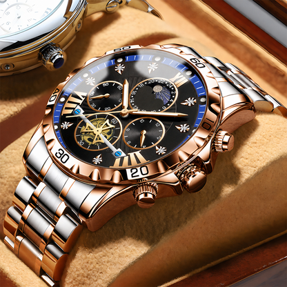 Men's Quartz Business Watch – Luminous Waterproof
