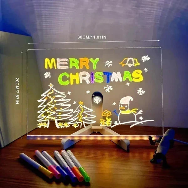 ⏳🎨Luminous Led Drawing Board For Children✨