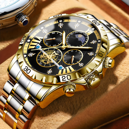 Men's Quartz Business Watch – Luminous Waterproof