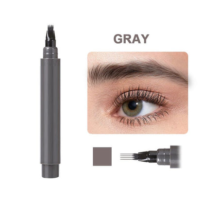 🔥✨✏️ Waterproof 4-Tip Beard & Eyebrow Pen – Smudge-Proof, Natural Look & Long-Lasting 🌟