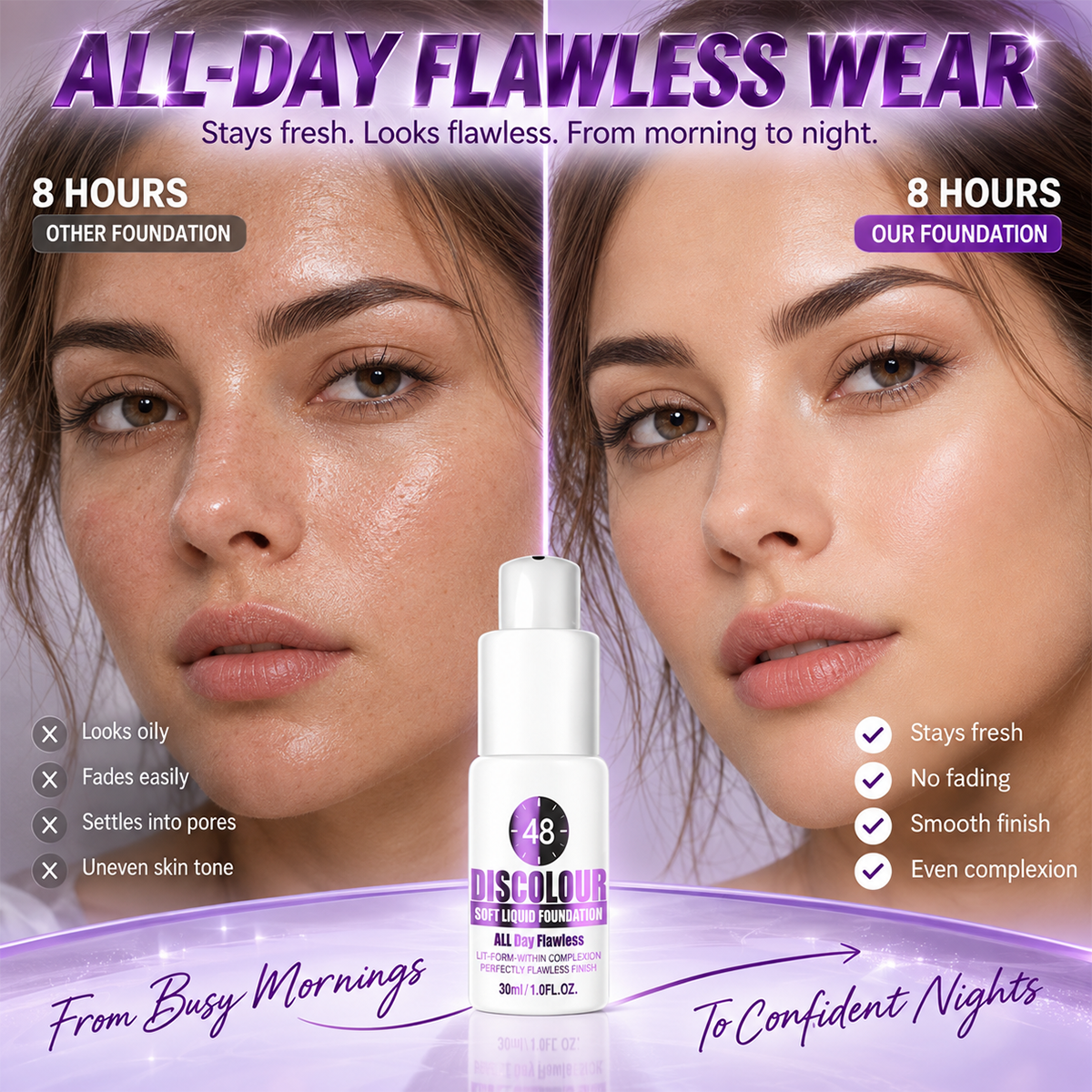 Second-Skin Shade-Adapting Foundation—The world's first smart color-adapting foundation