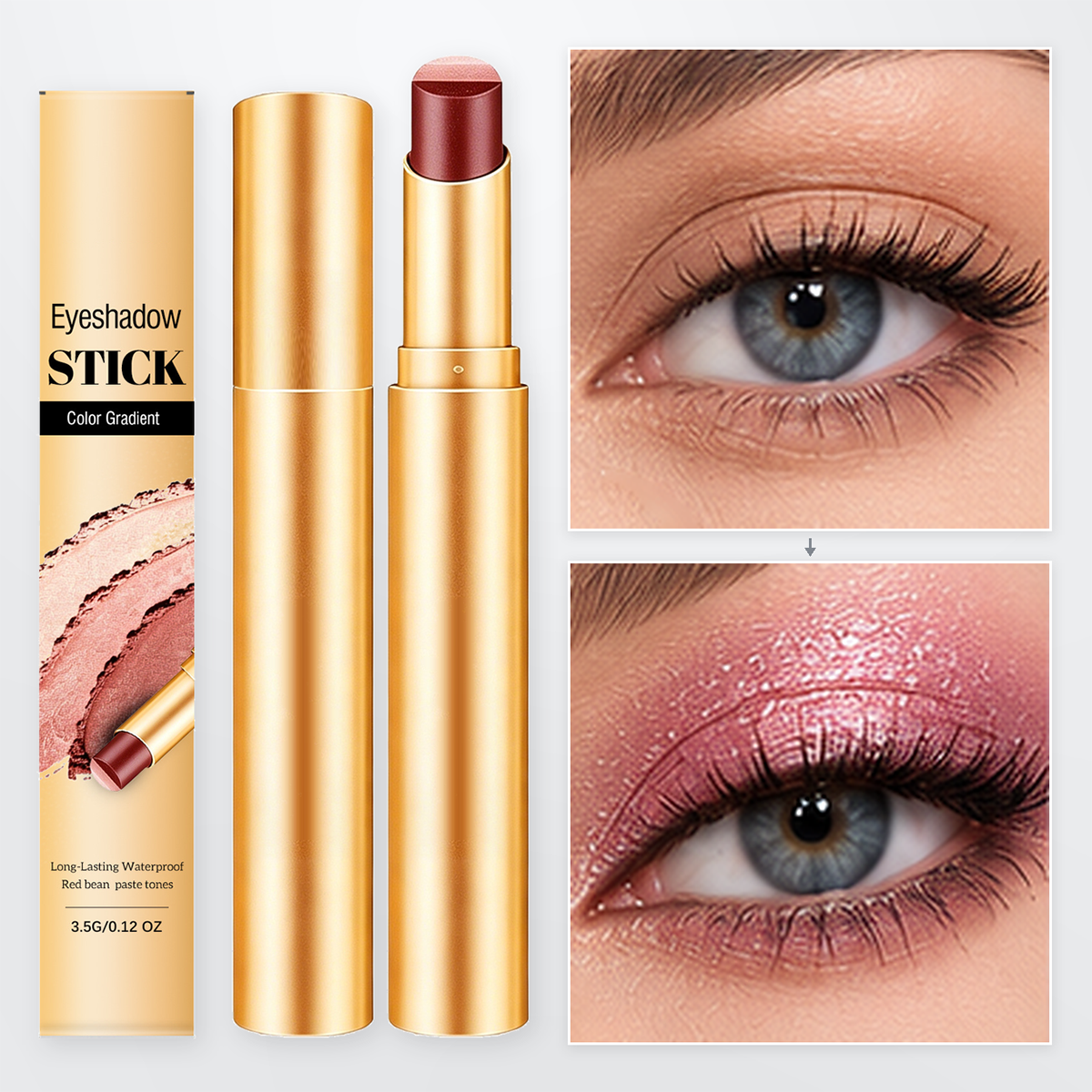 3 Color Eyeshadow Stick
