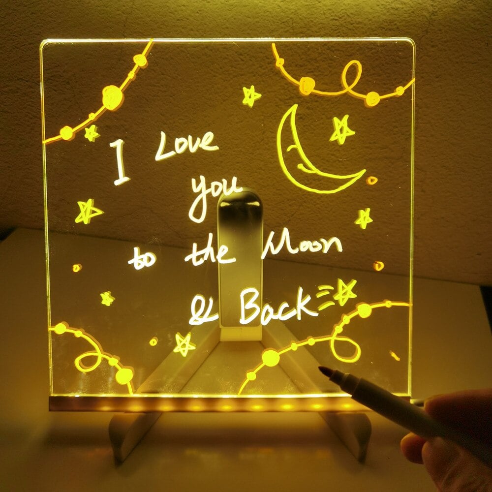 ⏳🎨Luminous Led Drawing Board For Children✨