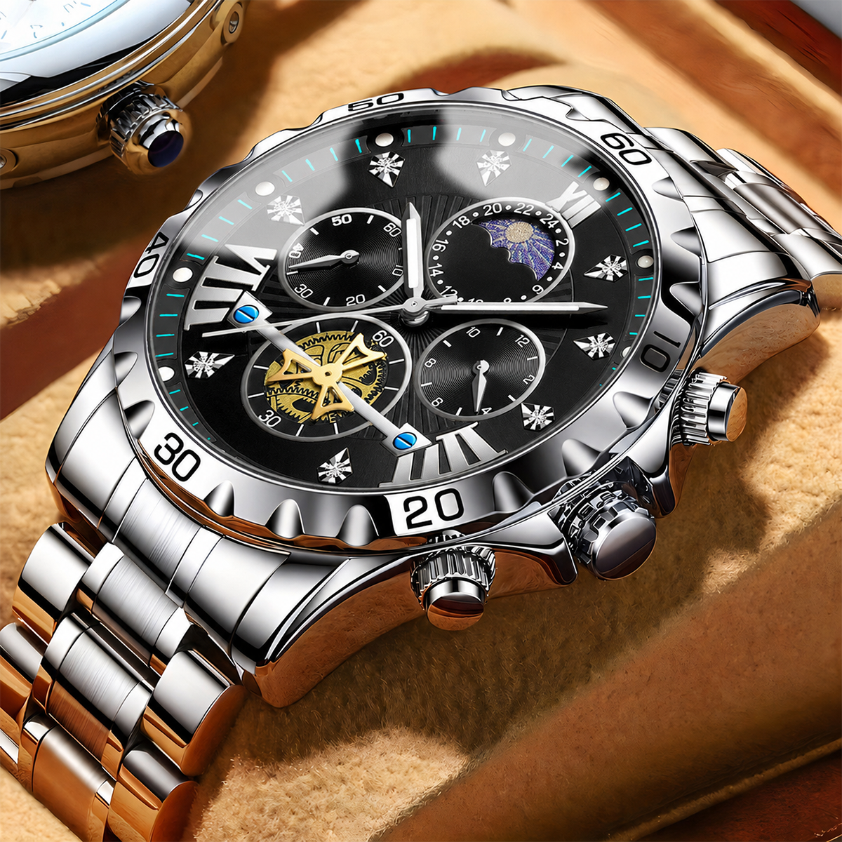 Men's Quartz Business Watch – Luminous Waterproof