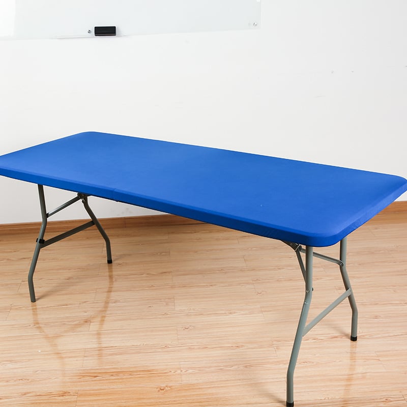 🌸✨Pack Stretch Fabric Table Top Cap Cover, fits 4ft/6ft/8ft Tables