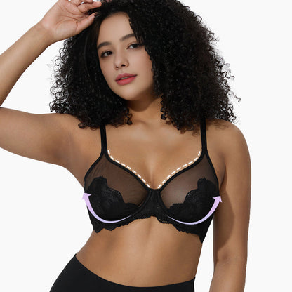 Full Coverage Lace Minimizer Bra