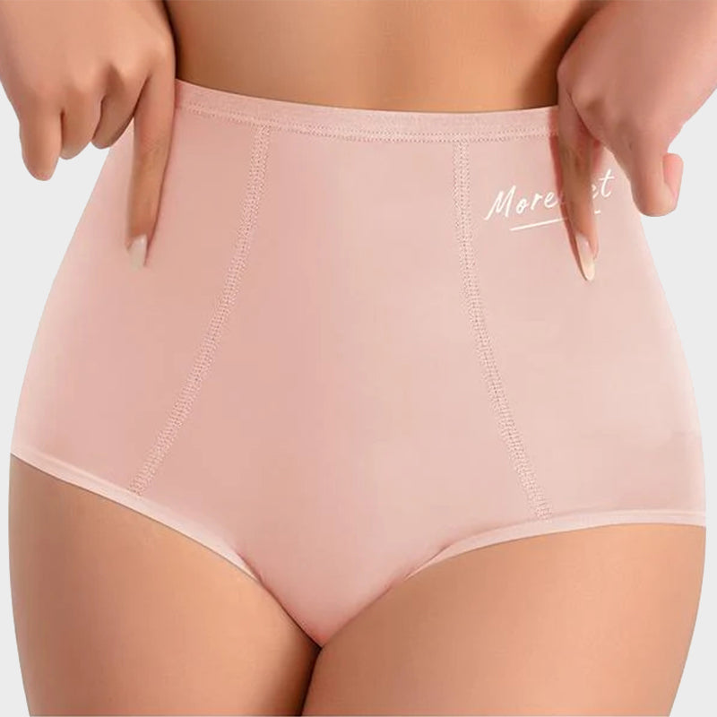 Women's High-Waisted Underwear, Breathable & Comfortable Panties（6/12）