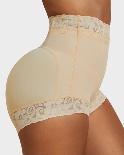 High Waist Shapewear Panty with Anti-Slip Silicone Band