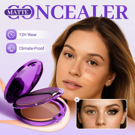 Full Coverage Matte Concealer – Moisturizing & Long-Lasting