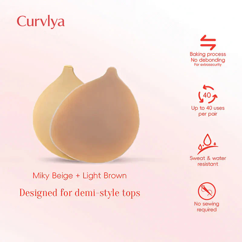 Push Up Sticky Bra Waterproof Reusable Travel Friendly