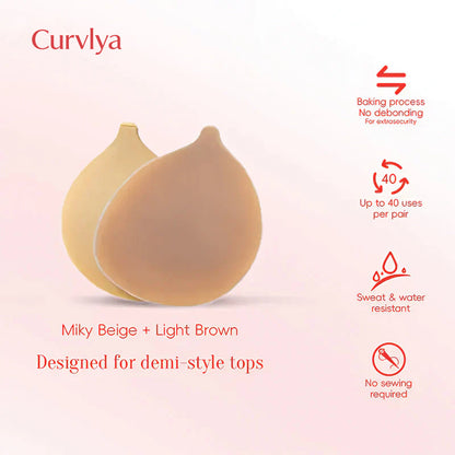 Push Up Sticky Bra Waterproof Reusable Travel Friendly
