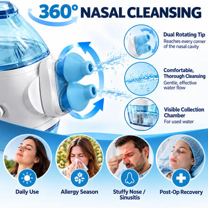 Electric 360° Nasal Rinse System