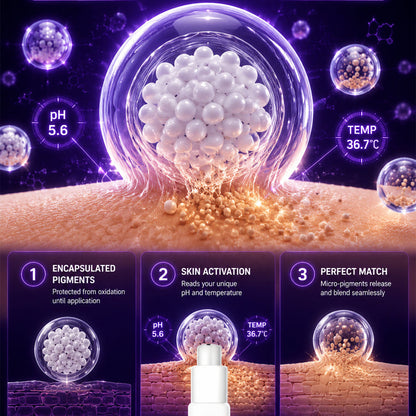 Second-Skin Shade-Adapting Foundation—The world's first smart color-adapting foundation