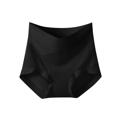 Women's 60S Lenzing Modal Underwear High Waist Non-Stuck Crotch Hyaluronic Acid Mulberry Silk Extended Crotch