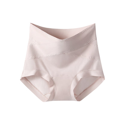 Women's 60S Lenzing Modal Underwear High Waist Non-Stuck Crotch Hyaluronic Acid Mulberry Silk Extended Crotch