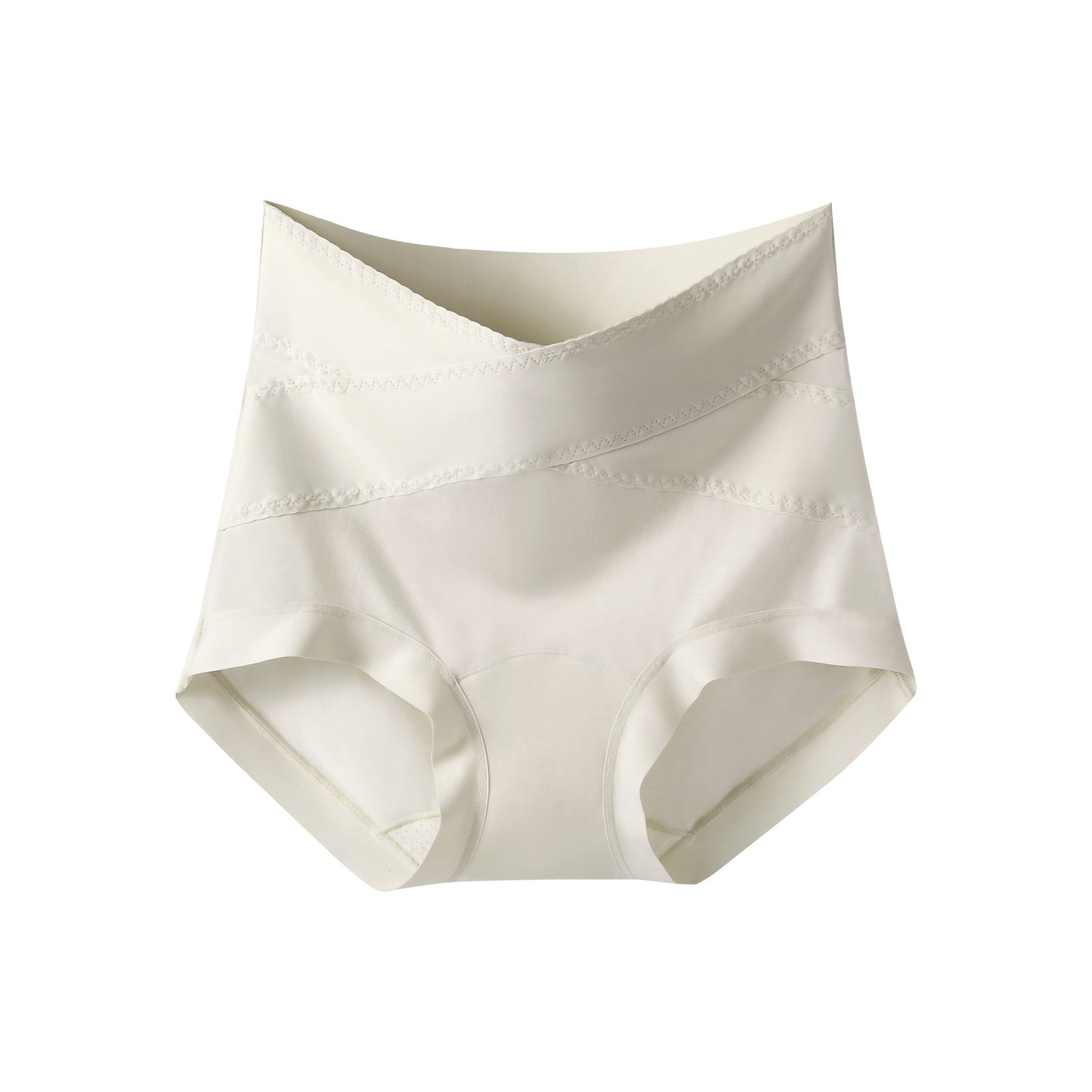 Women's 60S Lenzing Modal Underwear High Waist Non-Stuck Crotch Hyaluronic Acid Mulberry Silk Extended Crotch
