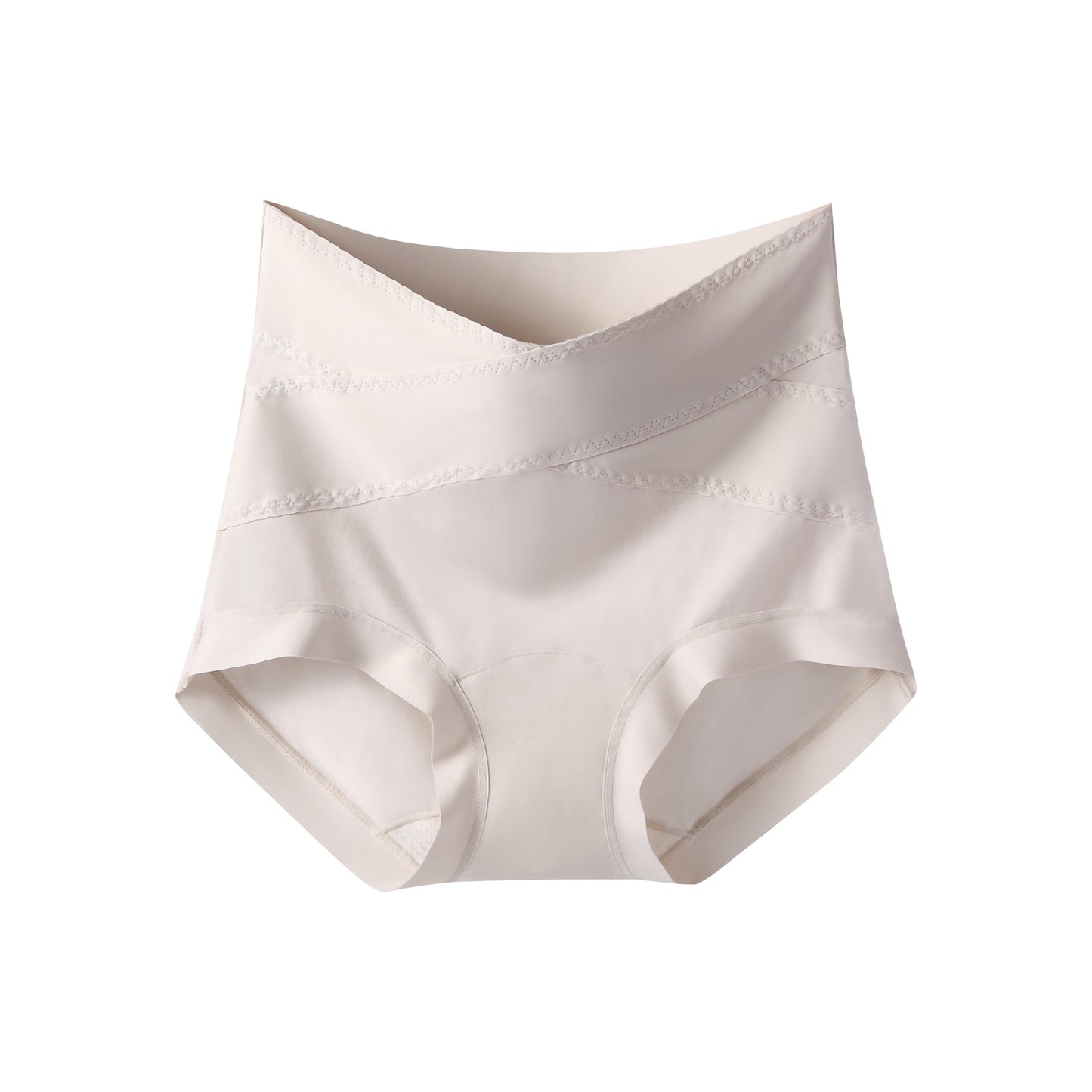 Women's 60S Lenzing Modal Underwear High Waist Non-Stuck Crotch Hyaluronic Acid Mulberry Silk Extended Crotch