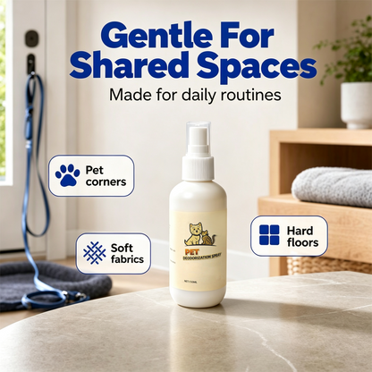 🐾💨 Enzyme Pet Odor Eliminator Spray – Bio-Enzyme Formula for Sofas, Carpets & Floors🏠✨