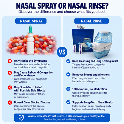 Electric 360° Nasal Rinse System