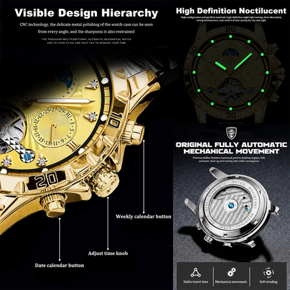 Men's Quartz Business Watch – Luminous Waterproof
