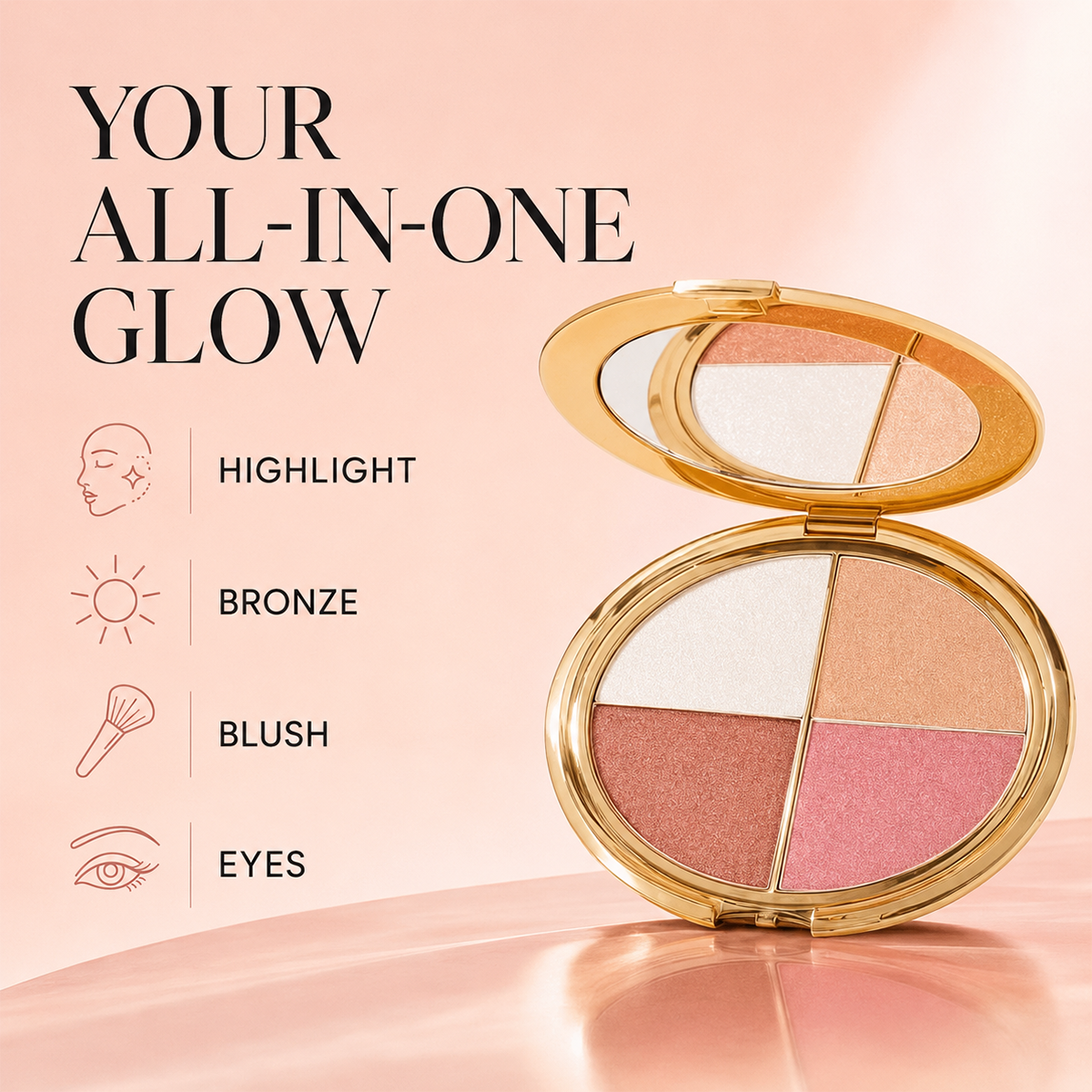 4-in-1 Glow Palette