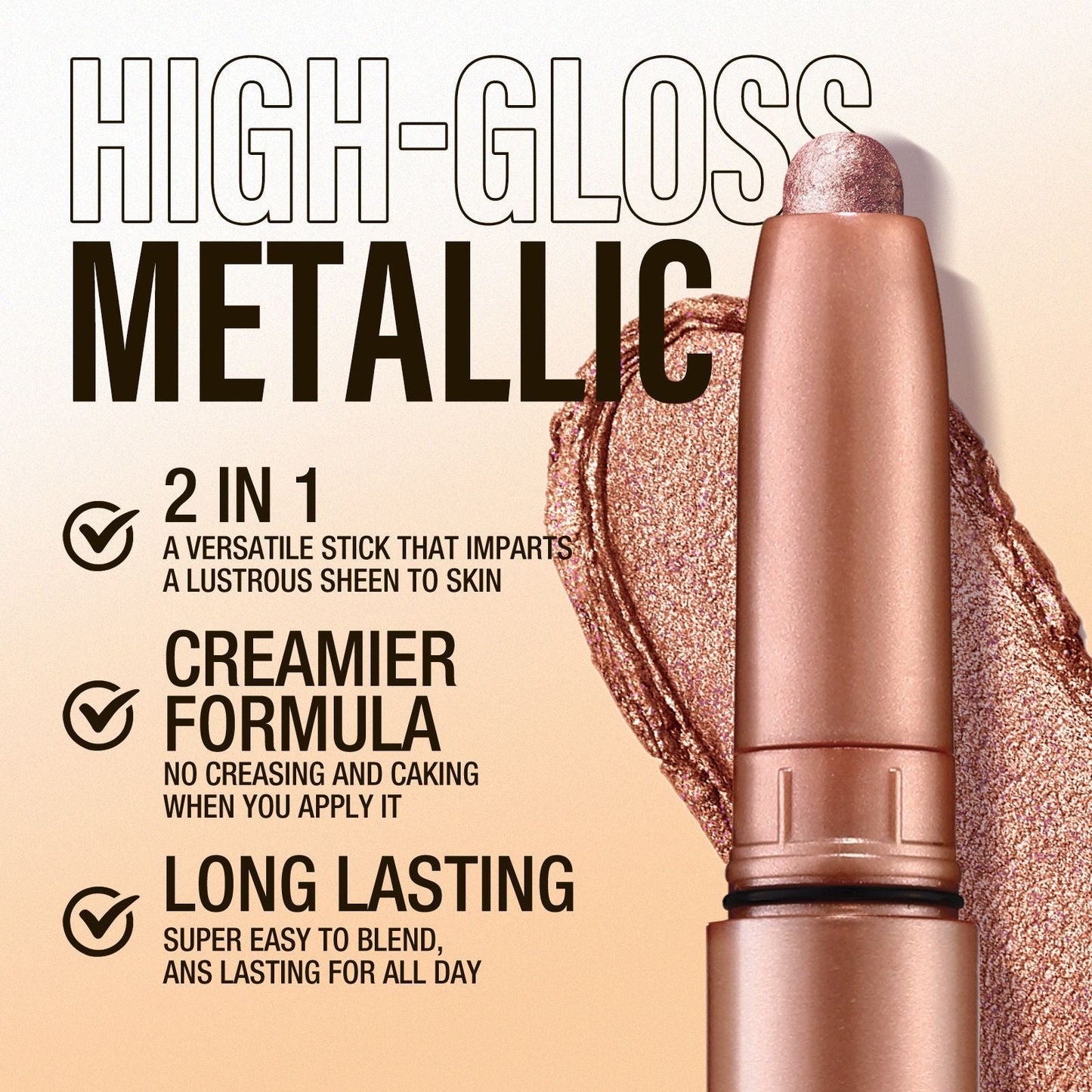 Eyeshadow stick Smooth Cream Shimmer Shadow
