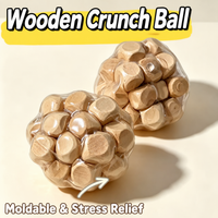 Wooden handmade ball