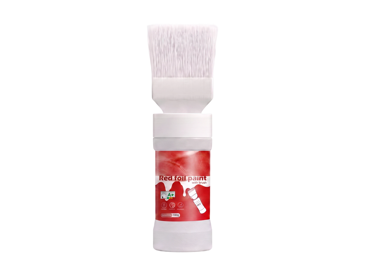 ✨New Arrival✨🖌️🏠Water-Based Metallic Silver Paint with Built-in Brush💥👍