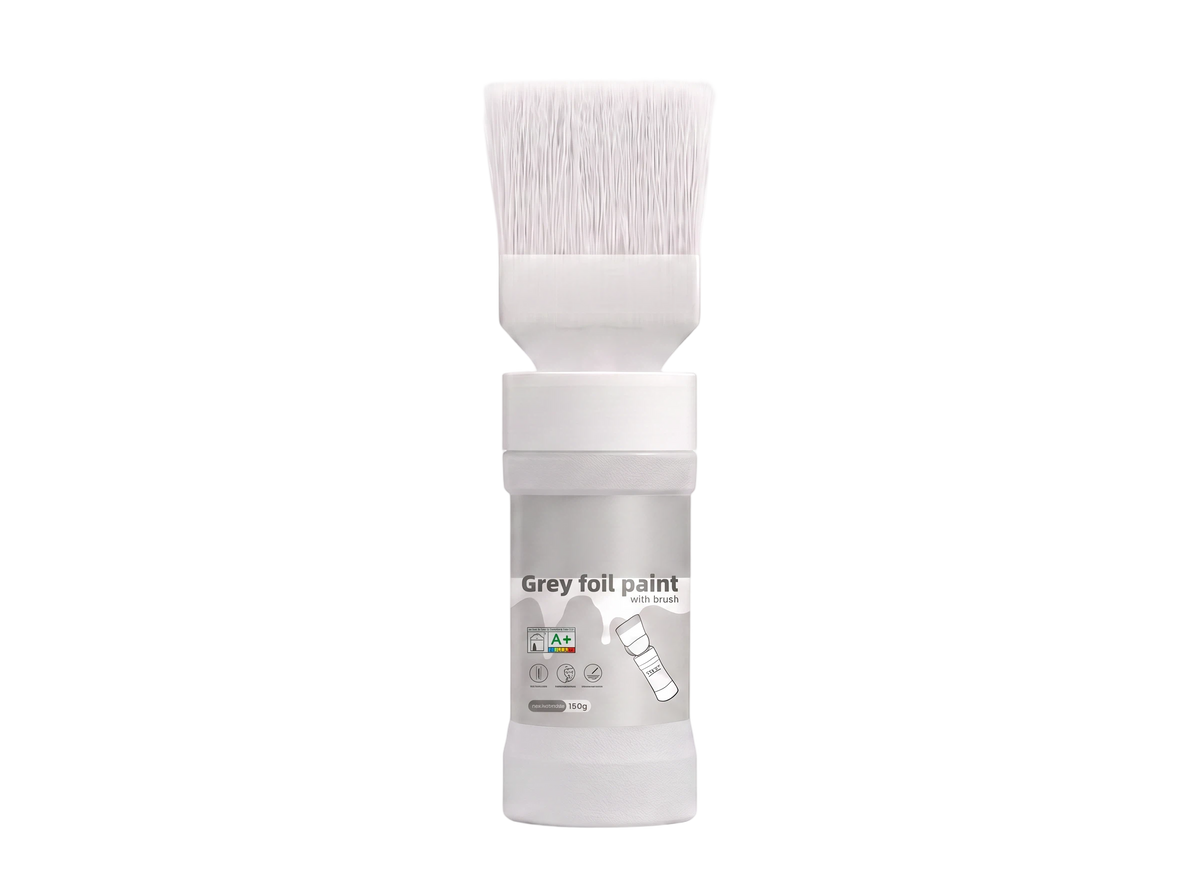 ✨New Arrival✨🖌️🏠Water-Based Metallic Silver Paint with Built-in Brush💥👍