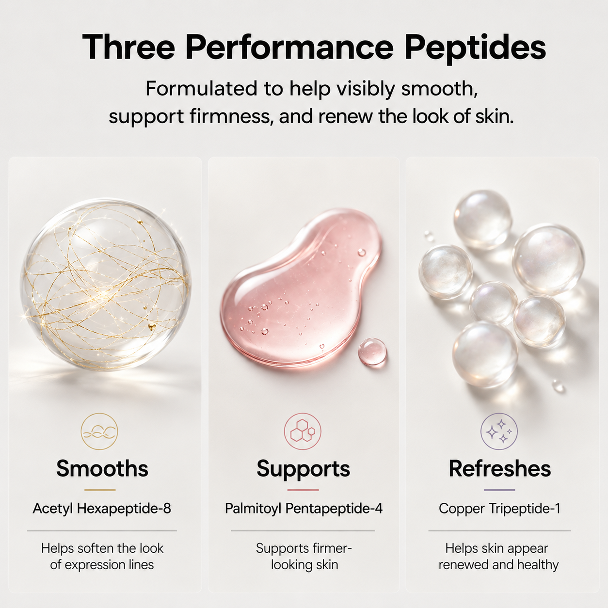 Silk Peptide Firming Ampoule – Hydrating Serum for Smoother, Plumper-Looking Skin