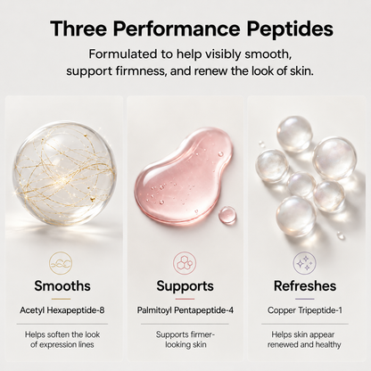 Silk Peptide Firming Ampoule – Hydrating Serum for Smoother, Plumper-Looking Skin