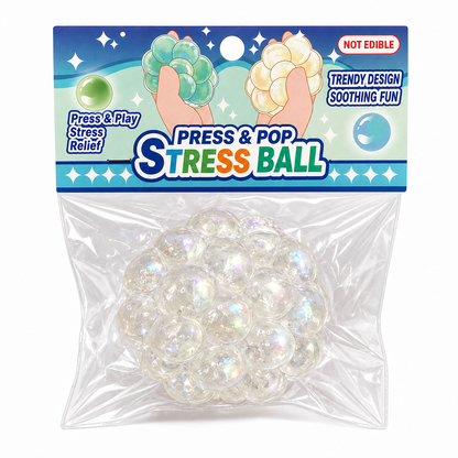 ✨2026 HOT SALE🌈 Aurora Beads Squeeze Ball – instant stress relief in your hand. 💆💪