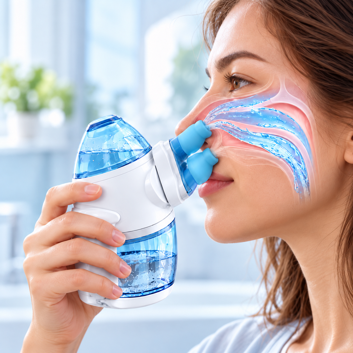 Electric 360° Nasal Rinse System