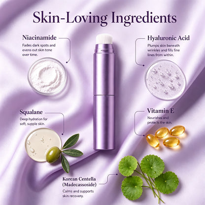 2-in-1 Dual-Ended Color-Adapting Glow Foundation Stick