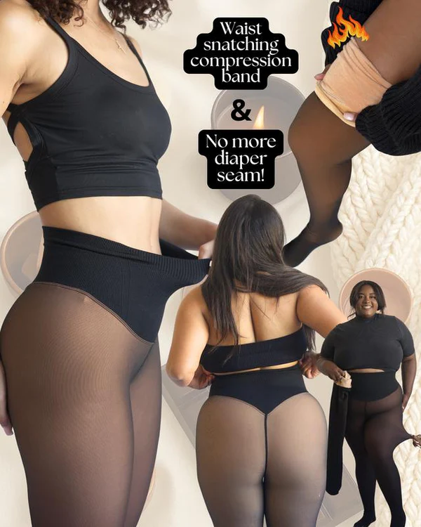 Viral One-Seam Shaping Fleece Leggings