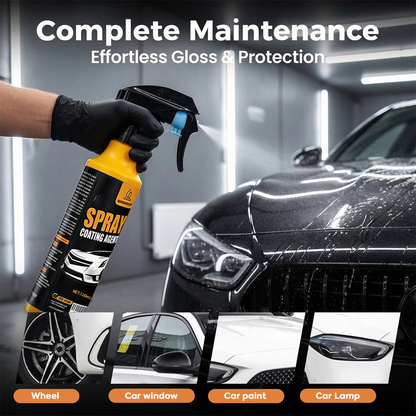 🚗 Nano Ceramic Coating Spray – UV & Acid Rain Protection for Car Paint