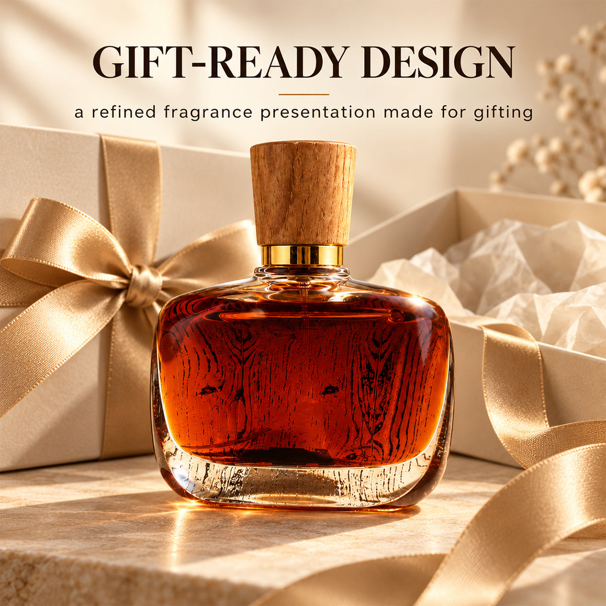 ✨ Eexquisite Clove Perfume – Warm Spiced Fragrance with a Distinctive Wood-Inspired Bottle