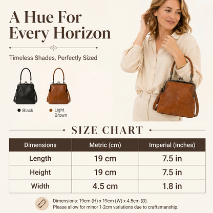 Vintage Handbag – 2-in-1 Carry & Organized