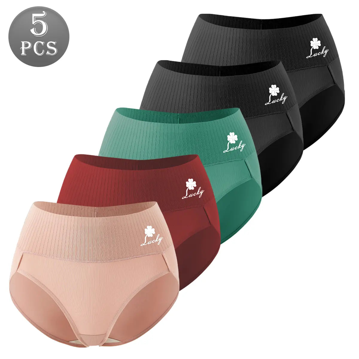 Breathable & Comfortable Women's Underwear, Must-Have for Daily Use-5/10 Pack
