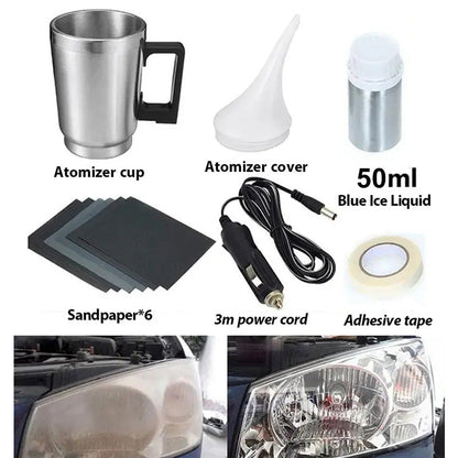 💡🚗 Headlight Repair & Coating Kit – Restore a Clearer, Cleaner Look