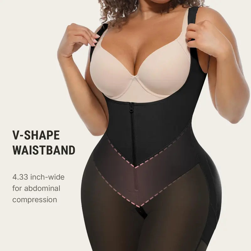 Fajas Colombianas Shapewear Postpartum Body Shaper Butt Lifter Bodysuit