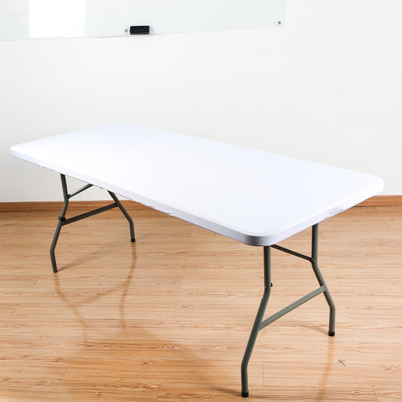 🌸✨Pack Stretch Fabric Table Top Cap Cover, fits 4ft/6ft/8ft Tables